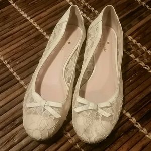 Kate spade lace ballet  flats